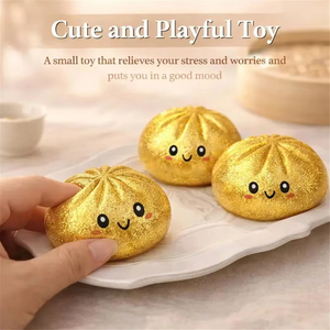 NUEVO Juguete Sensorial Antiestrés con Forma de Dumpling Brillante con Caja - Product Image 5