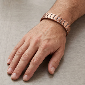 Bracciali in Rame Puro Unisex, Classici Bracciali Magnetici con Magneti da 3500 Gauss, Gioielli in Rame Puro al 100%, Idea Regalo - Product Image 5