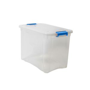 <b>Storage</b> <b>Box</b> PP 18L Transparent with Lid for Home Organization Italy - Product Image 1