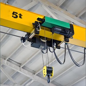 Polipasto de Cable con Carro Estándar Europeo IP55 Seguro y Fiable para Manipulación de Materiales en Fábricas, Ultra Bajo Perfil, Estructura Compacta - Product Image 1