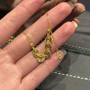 S925 Pure Silver Abacus Necklace Clouds New Chinese Style Light <b>Jewelry</b> Versatile Collarbone Chain <b>Simple</b> Personality Auspicious - Product Image 1