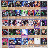 Cartes de style anime YUGIOH DIY : Dueling Monsters Blue-eyed White Dragon Dark Master 100 pièces par set