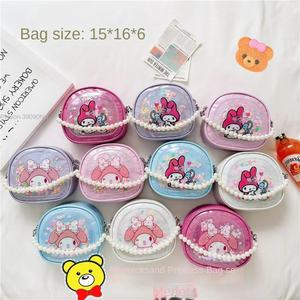 Toptan sansaned sıcak satış melodi karikatür Anime Crossbody çocuk çocuklar için okul çantası hayvan Unicorn omuz askısı çantası - Product Image 1