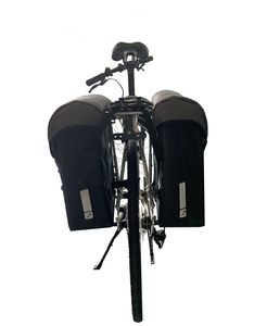 Sacoche de selle double pour siège arrière de vélo Double sac de chameau grande capacité équipement de sport de plein air de voyage - Product Image 5
