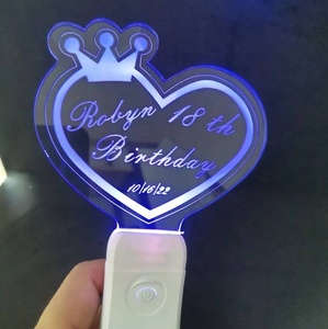 Đa-Màu Sắc LED Gậy Gậy 3D Nhấp Nháy LED Cây Đũa Phép Ổn Định Trên Chế Độ Ánh Sáng Nhấp Nháy 3D Stick Cho Buổi Hòa Nhạc Bên Lễ Hội Raves - Product Image 5