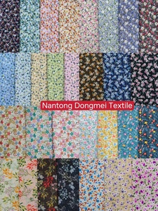 Tissu en coton personnalisé imprimé écologiquement avec des motifs floraux de lapins pour les vêtements des filles, des enfants et des bébés - Culottes, robes, jupes, chemisiers, sacs, rideaux - Product Image 5
