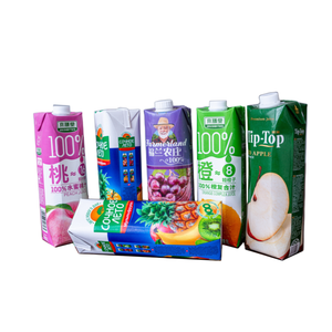 Boîte à lait aseptique jetable en carton ondulé pour l'emballage des boissons - Product Image 1