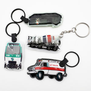 Customized PVC <strong>Keychain</strong> with Lighted LED - Popular <strong>Among</strong> Car Enthusiasts. Features an Automotive Shape and Emits Bright Light - Product Image 4
