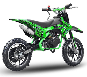 Mini moto de cross de <span class=keywords><strong>2</strong></span> o 4 tiempos, moto de cross de combustible de 49CC con arranque eléctrico para niños - Product Image 4