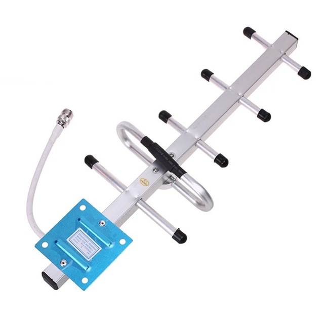 High Gain 7dBi N-Female Yagi Antenna 868MHz 915MHz External Directional Outdoor Aerial Communication Repeater Booster
