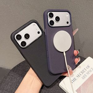 Étui de protection magnétique en tissu technique pour iPhone 17 16 15 Pro Max avec cache-bouton d'appareil photo - Product Image 5