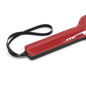 Vente chaude Adulte Erotica Noir Double Cuir Split Main Slap Conditionnement Fessée Paddle <span class=keywords><strong>BDSM</strong></span> Flirter Outils - Product Image 6