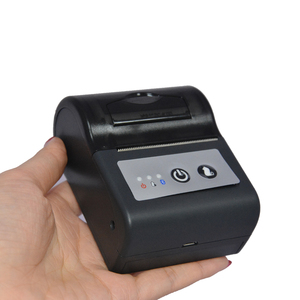מדפסת תווית תרמית ניידת USB 80mm/s 58mm מדבקת ברקוד לתשלום חשבונות HCC-T2PL-B - Product Image 2
