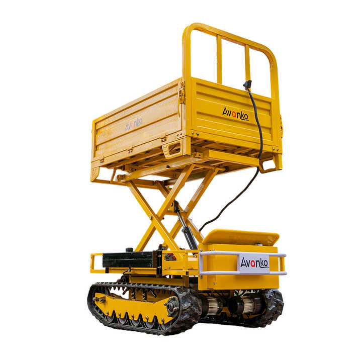 Heavy Duty 1500kg Load Capacity Tracked Remote Control Transporter for ...