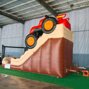 怪物卡车充气水滑梯 商业级水滑梯，适用于活动和派对租赁业务 - Product Image 4