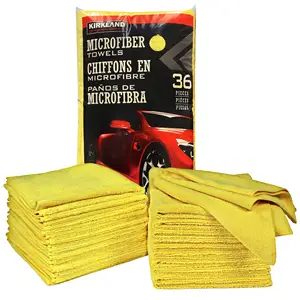 Serviettes en microfibre de qualité supérieure à poil ultra élevé, 36 pièces (lot de 1)