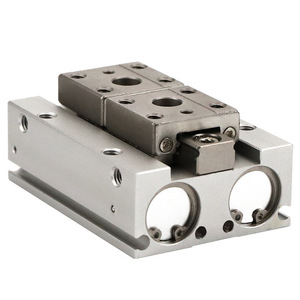 Table coulissante à rail pneumatique CHELIC, remplacement de cylindre de pince parallèle HDF12*24*48 20*40*80 avec composants principaux d'axe XYZ - Product Image 1