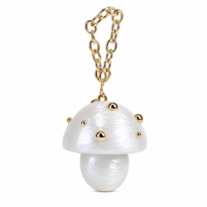 OEM ODM Unique Mushroom Shape Resin Clutch Bag with Gold Chain Strap Fashionable Evening Party Handbag Mini Bridal Wedding Bag - Product Image 4