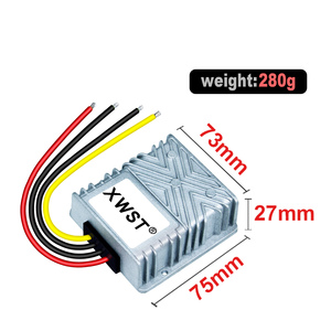 Convertisseur DC-DC étanche Buck-Boost 9-36V vers <span class=keywords><strong>12V</strong></span>, Régulateur de tension <span class=keywords><strong>12V</strong></span> 24V vers <span class=keywords><strong>12V</strong></span> <span class=keywords><strong>5A</strong></span> 8A 10A CE RoHS pour applications solaires - Product Image 4
