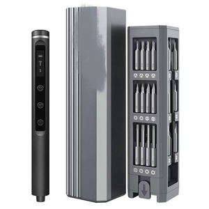 <span class=keywords><strong>Glede</strong></span> Jeu de tournevis électriques de précision à couple à 5 vitesses 3.7V sans fil rechargeable DIY Iphone Outils de réparation Tournevis électriques - Product Image 1