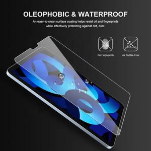 Película protectora de pantalla antiarañazos, aplicador fácil, kit de instalación de vidrio templado 9h para iPad Air pro 2024 - Product Image 6