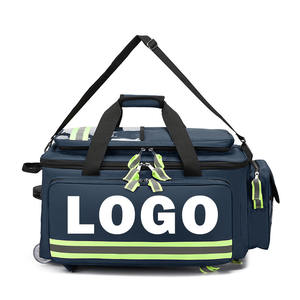 डिचेबल ट्रॉली बैकपैक उत्तरजीविप्राथमिक चिकित्सा किट चिकित्सा देखभाल ट्रॉली आपातकालीन बचाव चिकित्सक प्रथम सहायता बैग - Product Image 1