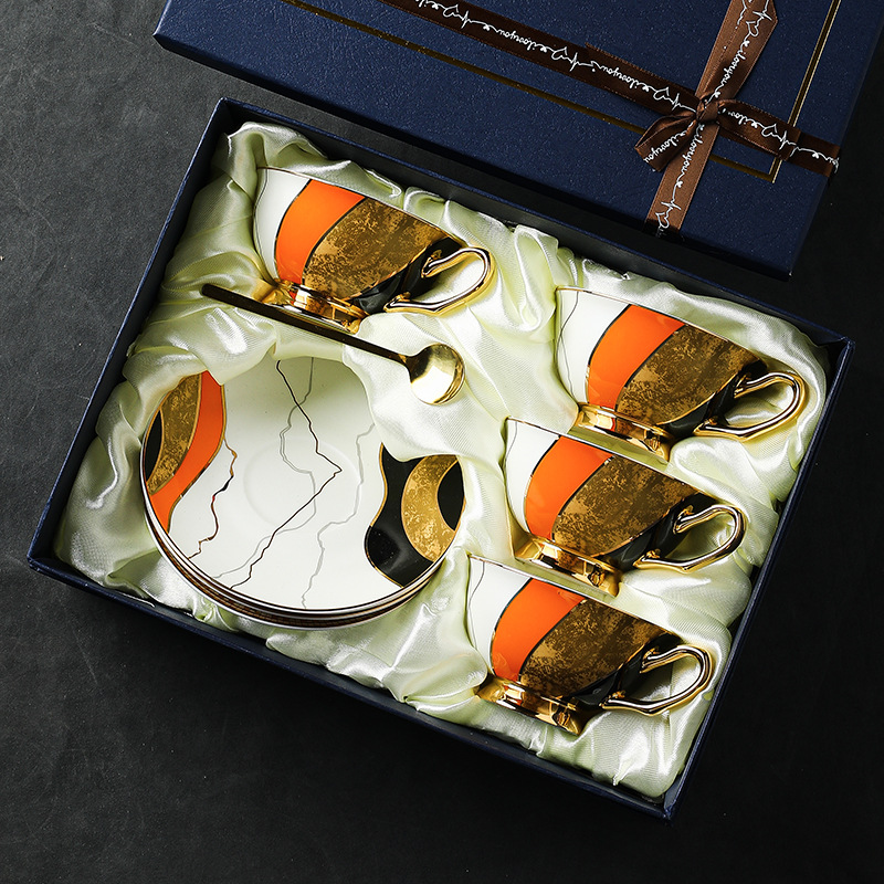 M-4 cups, 4 dishes, 4 spoons gift box