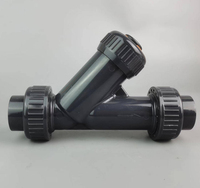 Diseño de asiento de ángulo de válvula de retención de control manual tipo Y unidireccional UPVC para estructura de válvula de un extremo de agua