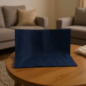 Accessorio in Tessuto Denim Twill ILAN 100x75cm per Arredamento Casa - Product Image 2