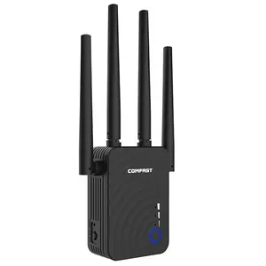 Wireless Network Extender 2022 Dual Band 1200Mbps Wifi Range Wireless Network Extender AP Signal Repeater Long Range Dual 2.4+5.8G Wifi Repeater Extender