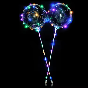 Globos de Látex <span class=keywords><strong>Bobo</strong></span> con Luces LED para Fiestas de Cumpleaños y Bodas, Versión Brillante, Cumple con los Estándares de Seguridad - Product Image 3