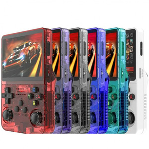 Consola de juegos portátil R36S, pantalla IPS de 3,5 pulgadas, sistema Linux de código abierto, reproductores de juegos portátiles <span class=keywords><strong>Retro</strong></span> - Product Image 1