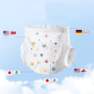 Couches de bébé dégradables écologiques en <span class=keywords><strong>fibre</strong></span> de bambou | Impression de LOGO de marque Magic Tape Design disponible en Chine prix d'usine <span class=keywords><strong>moins</strong></span> <span class=keywords><strong>cher</strong></span> - Product Image 2