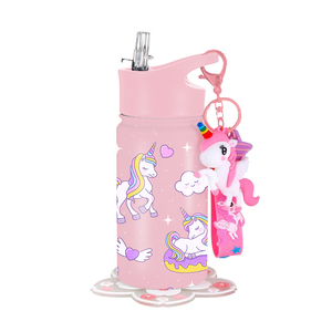 2020 children water bottle double walled stainless steel insulated the emptiness drink bottle order child girl with BPA free <strong>lid</strong> - Product Image 1