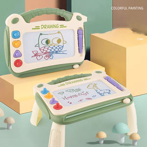 Produk Baru Papan Gambar Grafiti Besar Meja Tulis Magnetik dan Papan Gambar untuk Anak-anak - Product Image 3