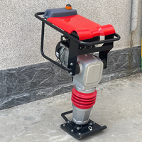 Compacteur vibrant à essence 6,5 CV, profondeur de compactage 35 cm, type « Jumping Jack » robuste