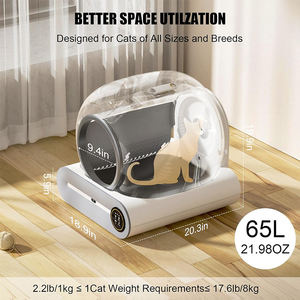 Geruchsneutrale Elektrische Katzentoilette mit Timer, App-Steuerung, 65L, Automatische Intelligente Selbstreinigende Katzen-Toilette - Product Image 4