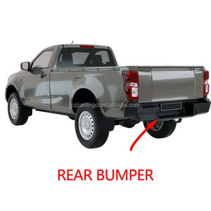 Thay Thế Pick up 4X4 D <span class=keywords><strong>Max</strong></span> Xe <span class=keywords><strong>Bumper</strong></span> Phụ Kiện PP Phía Sau <span class=keywords><strong>Bumper</strong></span> Cho Isuzu Pickup Dmax 2020 2021 2022 2023 - Product Image 3