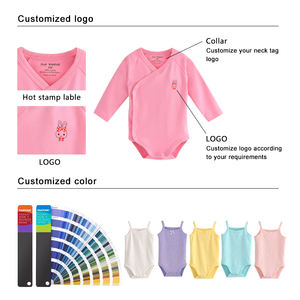 Tuta da neonato estiva personalizzata body body vestiti 100% cotone pagliaccetto da bambina - Product Image 5