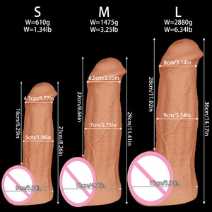 Dildos Realistas de Silicona con Formas Personalizadas, Penes con Forma de Animales, Juguetes Sexuales para Adultos Extra Gruesos y Largos - Product Image 4