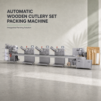 Machine automatique de regroupement de bâtonnets de crème glacée, machine de comptage et d'emballage de bâtonnets en bois, 50 pièces par lot