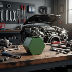 Fervi Industrial Male Hexagonal <b>Impact</b> <b>Socket</b> 6 Point Standard Size for Automotive Repair - Product Image 3