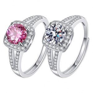 Platinum Plated Layers Diamond <b>Ring</b> Engagement Diamond <b>Ring</b> for Women Jewelry <b>Crown</b> Silver Moissanite <b>Ring</b> Women - Product Image 4
