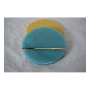 Posavasos de Resina de Lujo ART ZONE INTERNATIONAL, Hechos a Mano, Reutilizables, Personalizables, Grosor y Diámetro para Mesa, Precios Directos de Fábrica - Product Image 1