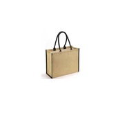 Sac de courses personnalisé en jute 100 % léger avec poignées, pour filles, écologique, réutilisable, grande capacité, lavable – Vente en gros