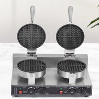 Gaufrier Électrique Commercial 220V Haute Productivité, Machine à Gaufres Belges Automatique pour Restaurant et Boulangerie