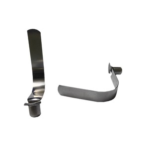 Clip à ressort en forme de V en acier inoxydable, épaisseur 6 mm, matériau 304, ressort plat pour usage domestique et nettoyage - Product Image 1