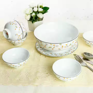 Manufacturer Luxury Floral Pattern Rice <b>Bowl</b> High Quality Tableware Wholesale for Hotels/Restaurants - Product Image 5