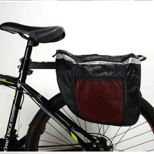 Sacs de vélo pour porte-bagages arrière 18L, imperméables, noirs, pour accessoires de vélo - Product Image 5