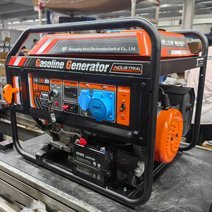 Generador Portátil de Gasolina de 5.0Kva 6.5Kw 420cc, Modelo KN-D, 110V/220V/380V, 50/60Hz, Arranque Manual y Eléctrico, 25L - Product Image 3